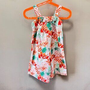 Janie & Jack Tropical Wide-Leg Jumpsuit-‎ Sz. 18-24m